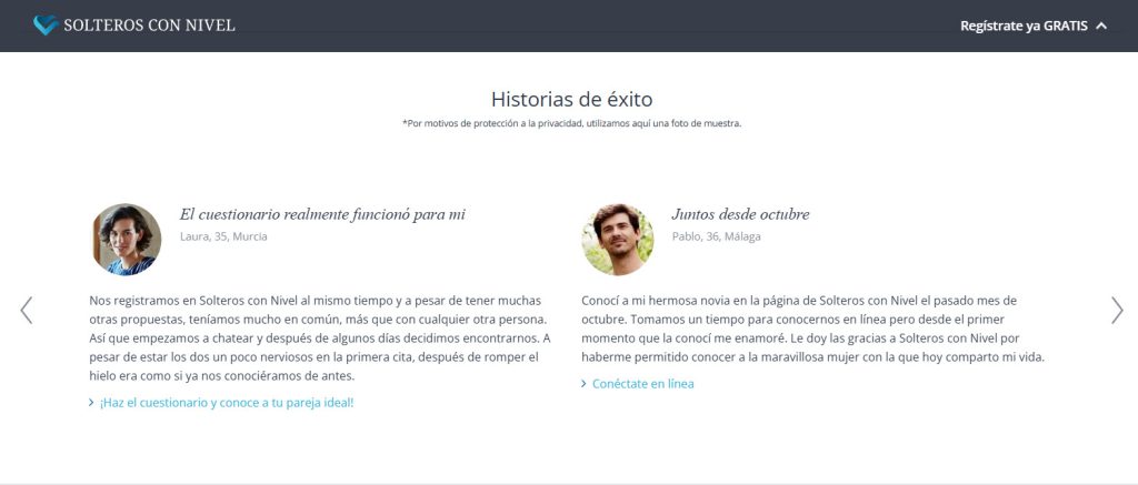opiniones reales de Solteros con Nivel