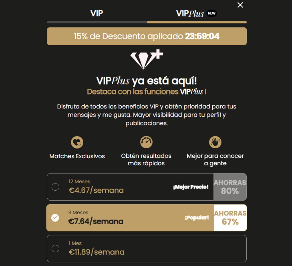 Todomaduras VIP Plus