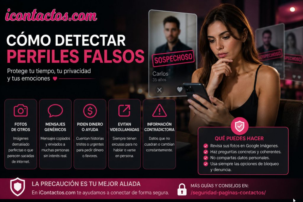 Cómo detectar perfiles falsos