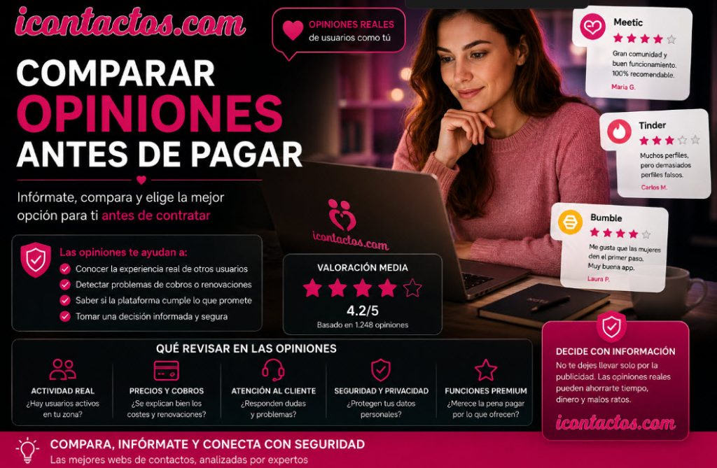 comparar opiniones antes de pagar
