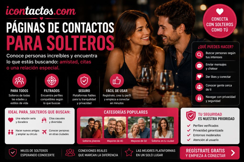 páginas de contactos para solteros
