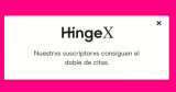 Hinge X: precio, ventajas y opiniones en 2025